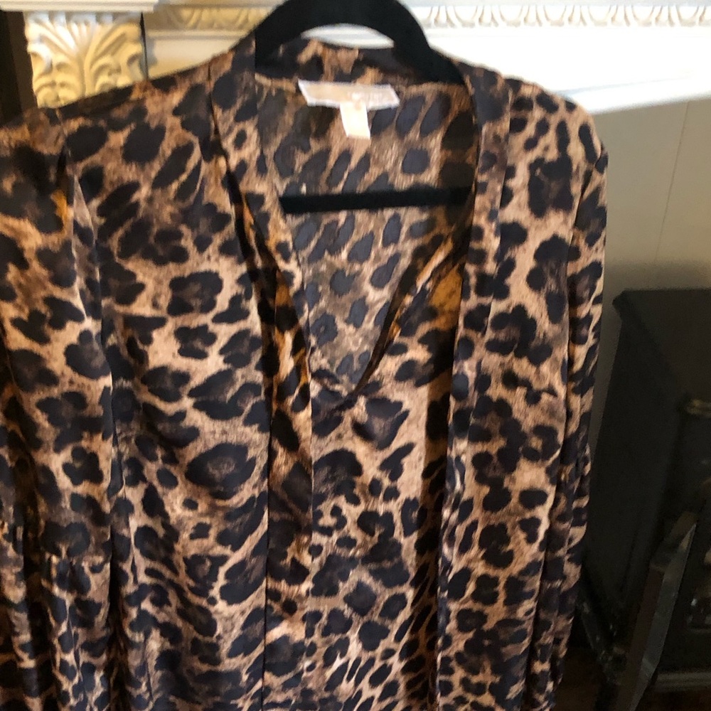 Animal print women’s blouse M